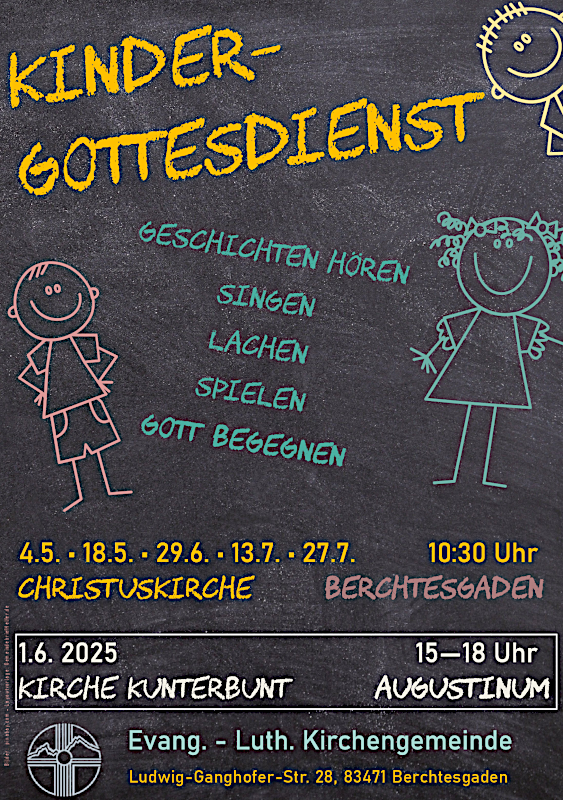 Kindergottesdienstflyer