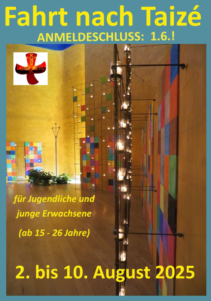 Anmeldung zur Taizé-Fahrt