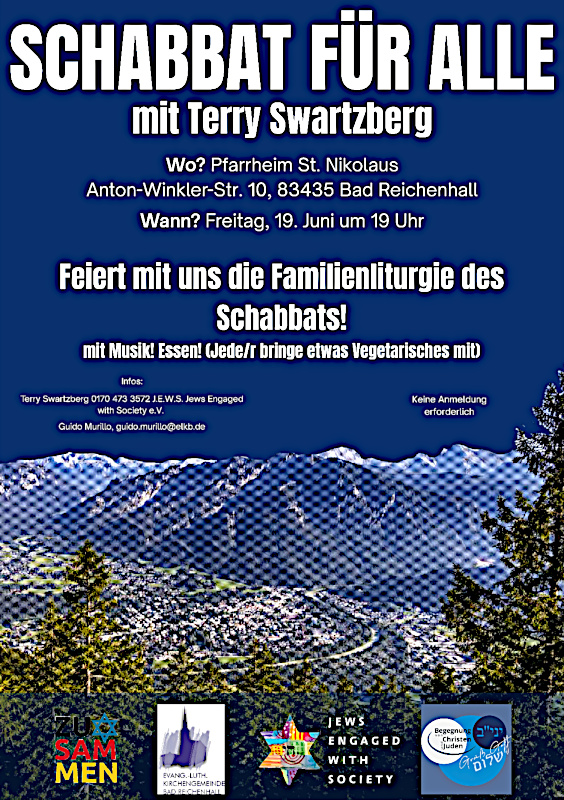 Einladung zu Schabatt für alle